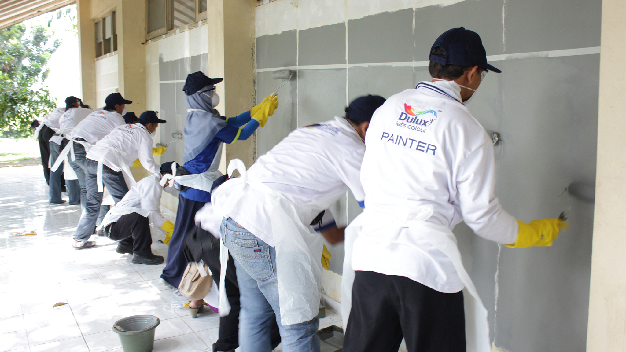 11.4 Dulux Painter Academy,印尼雅加達 我們設立的 Dulux Painter Academy 旨在幫助雄心勃勃的年輕油漆師開店創業。