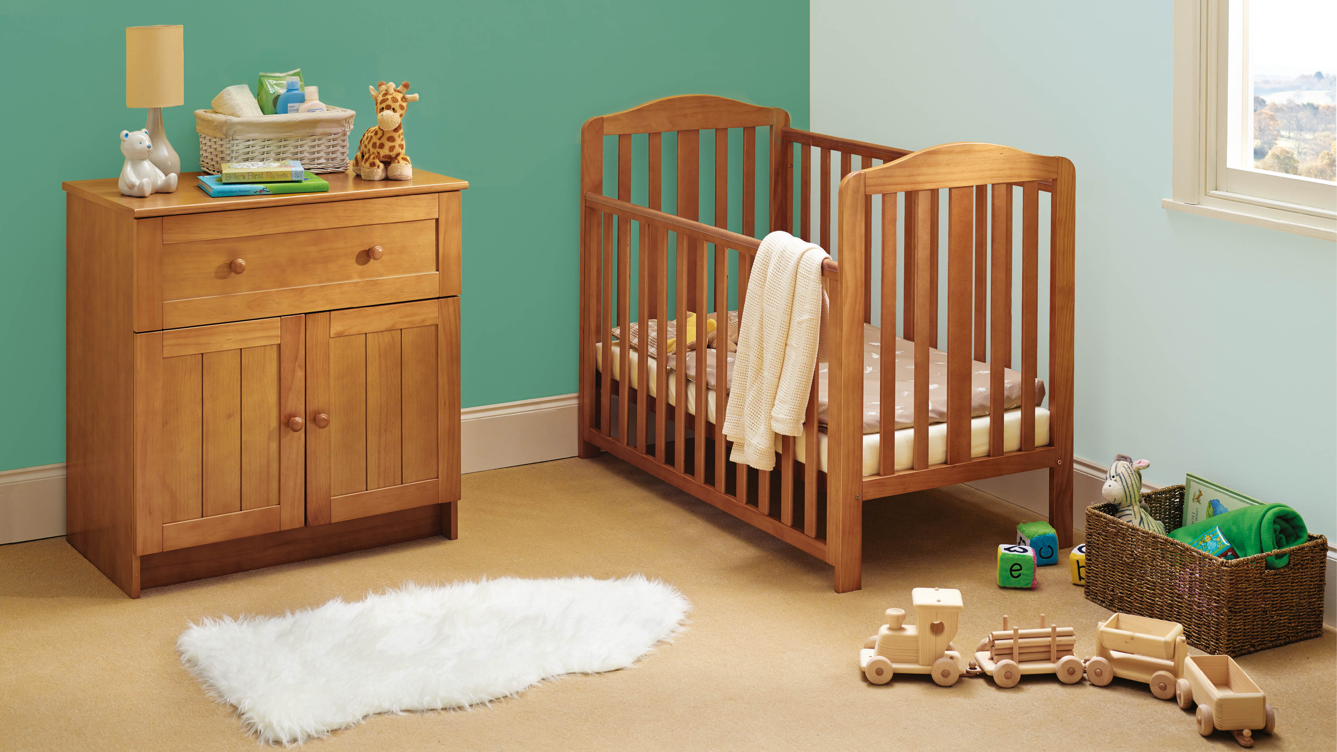 Nature-inspired nursery 將戶外大自然或森林氣息帶入育兒房。