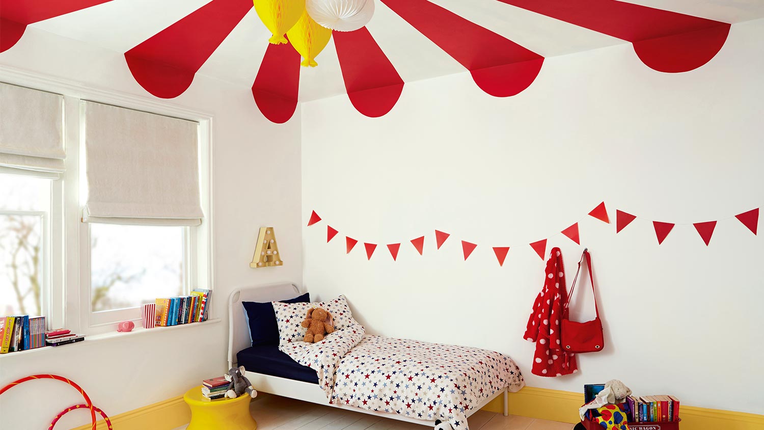 Circus themed bedroom Circus themed bedroom