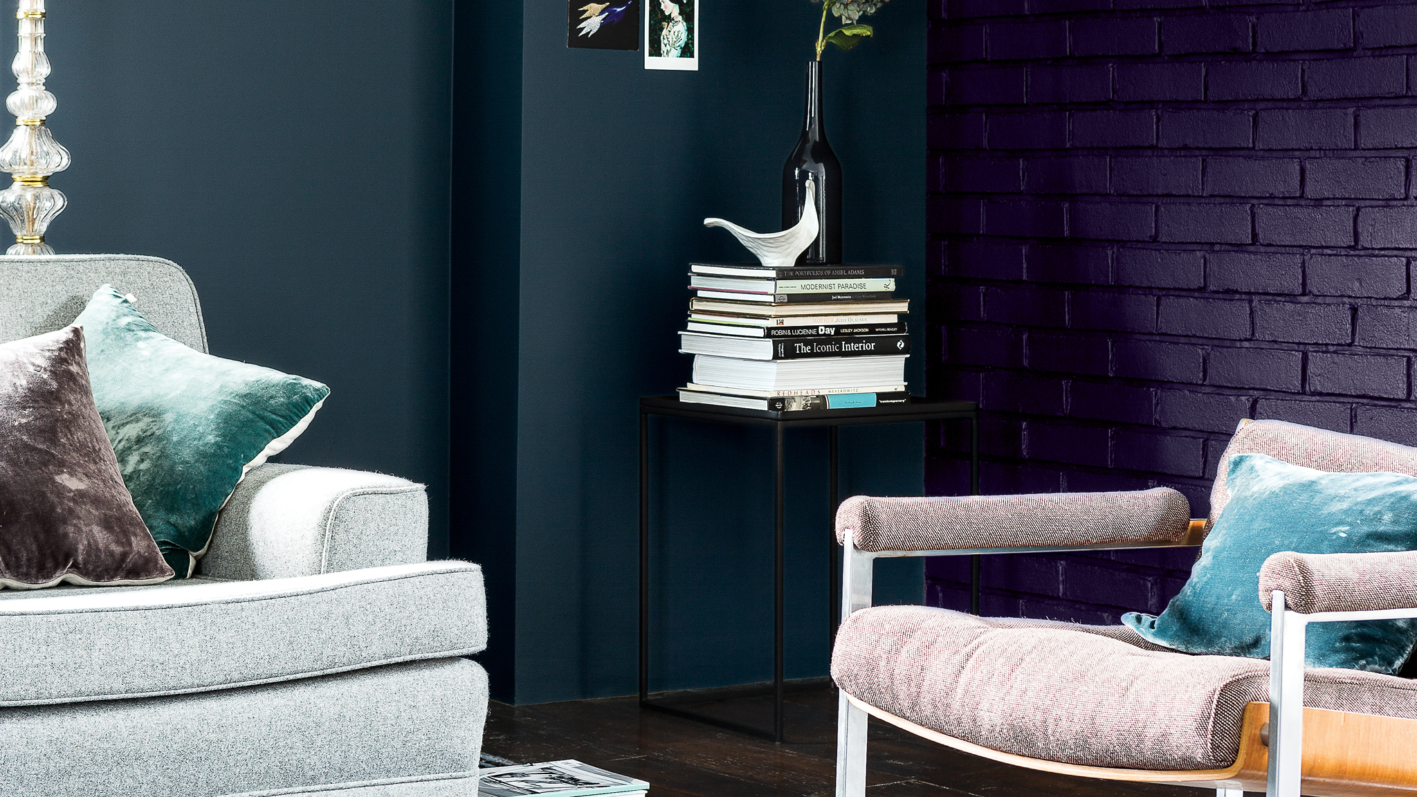 Cover up uneven walls with darker shades If the finish on your walls is less than perfect but you don’t have the time or money to have them replastered, painting them in a dark colour can cover up a multitude of sins.
