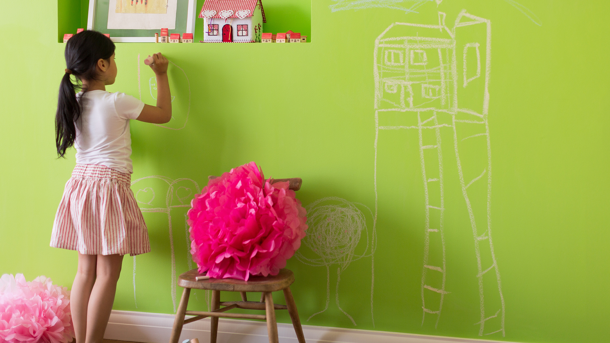 Easy clean paint Easy clean paint for children’s rooms