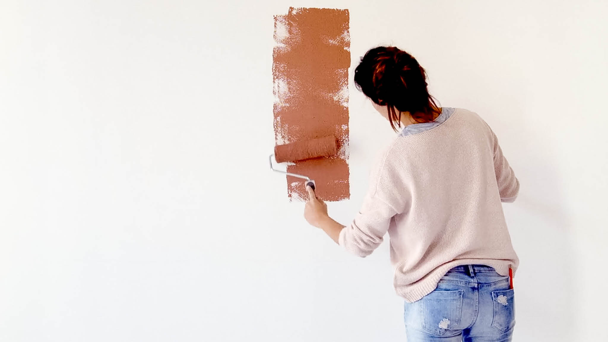 Painting can transform your walls Leave the first coat to dry then, if needed, apply another. You may need a third coat if you’re going for a dramatic colour change.